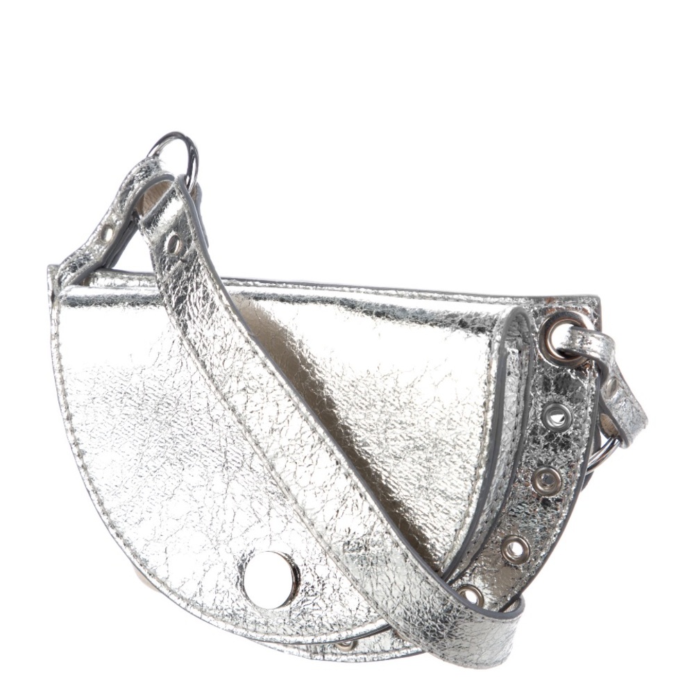 See By Chloe Silver Studded Crossbody Bag
